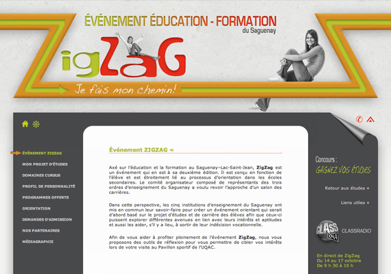 Site Internet de l'édition 2009
